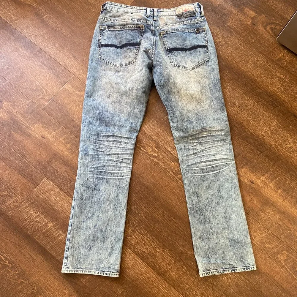 Buffalo Six-X Slim Straight Jeans -32x32 - Picture 3 of 9